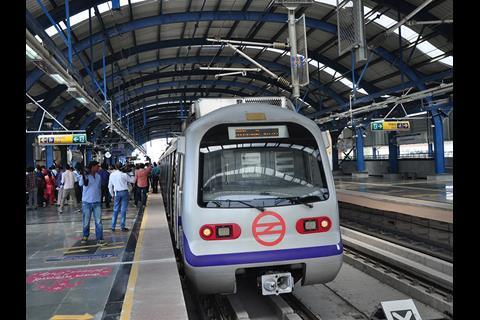 Prime Minister Narendra Modi opened the 13·9 km southern extension of Delhi metro Line 6 on September 6.